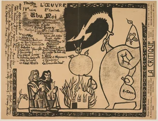 Az Ubu Roi programja, 1896